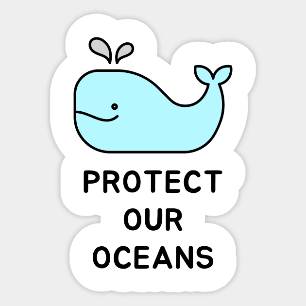 World Ocean Day Shirt Planet Earth Greta Climate Change SOS Help Pollution Nature Ozone Environment Cute Funny Gift Idea Sticker by EpsilonEridani